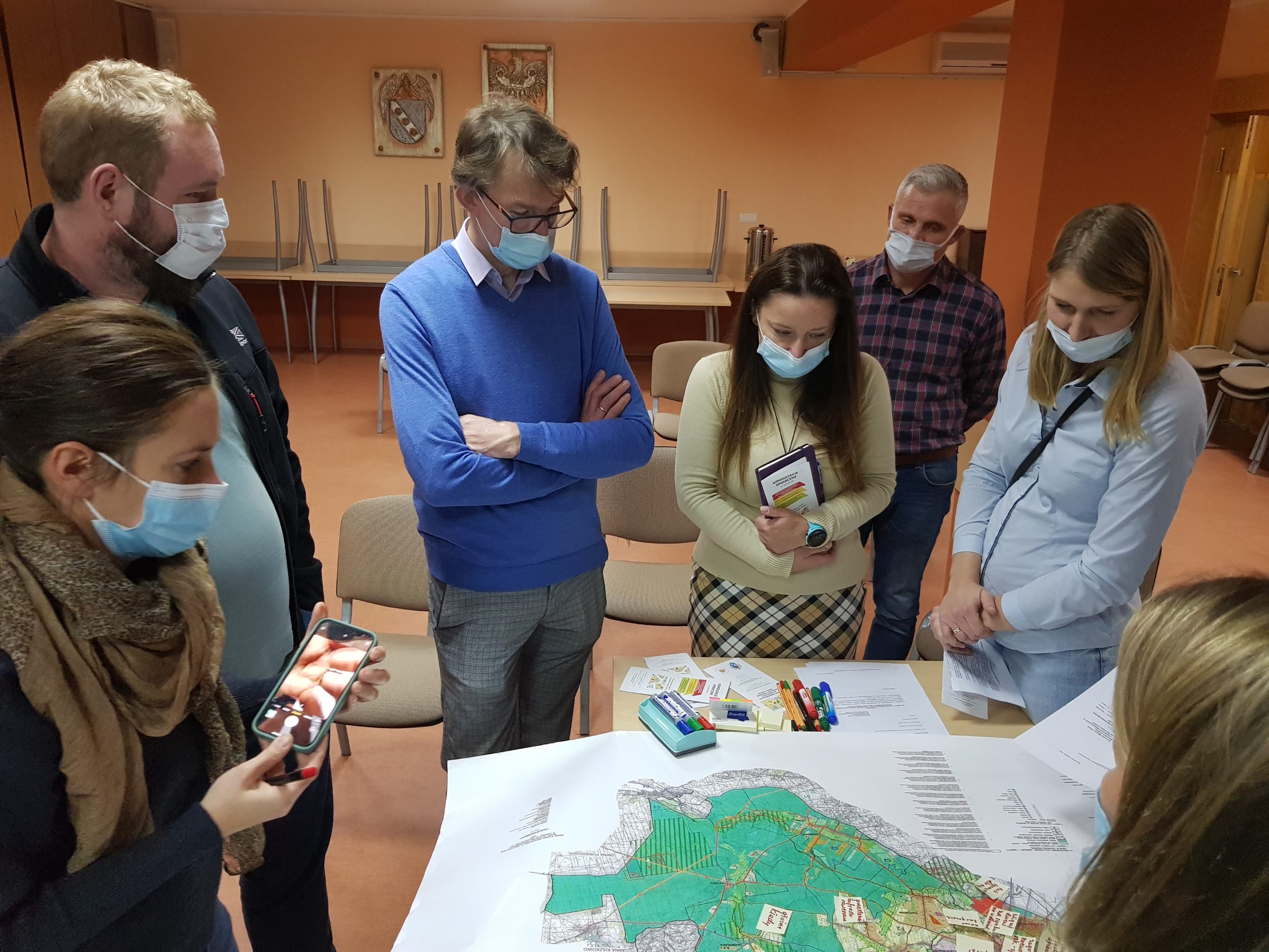 Spotkanie dotyczące studium uwarunkowań i kierunków zagospodarowania przestrzennego Murowanej Gośliny.